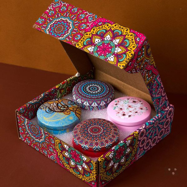 Set de bougies pour une décoration apaisante et élégante