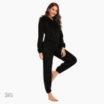 Combi en pilou doux, idéal pour la détente et le cocooning