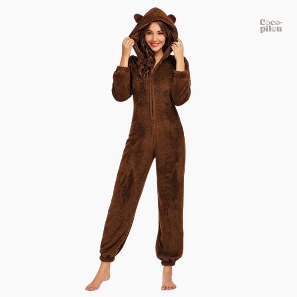 Pyjama Pilou Pilou pour femme, idéal pour les nuits d'hiver