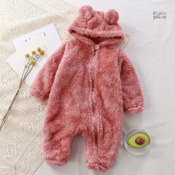 Combinaison bébé en laine Pilou Pilou douce et confortable