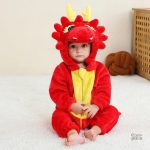 Vêtement doux et confortable pour bébé en forme de dinosaure