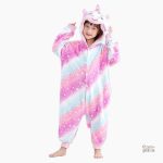 Combinaison licorne pilou pilou pour fille
