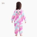 Vêtement pilou pilou licorne pour enfants, confort et fun