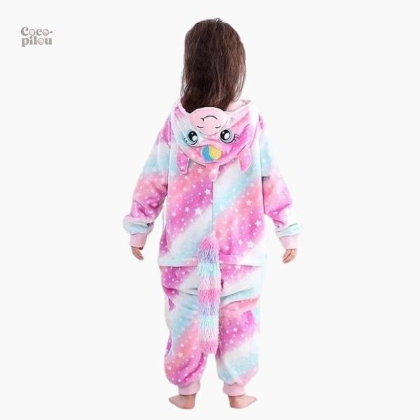 Vêtement pilou pilou licorne pour enfants, confort et fun
