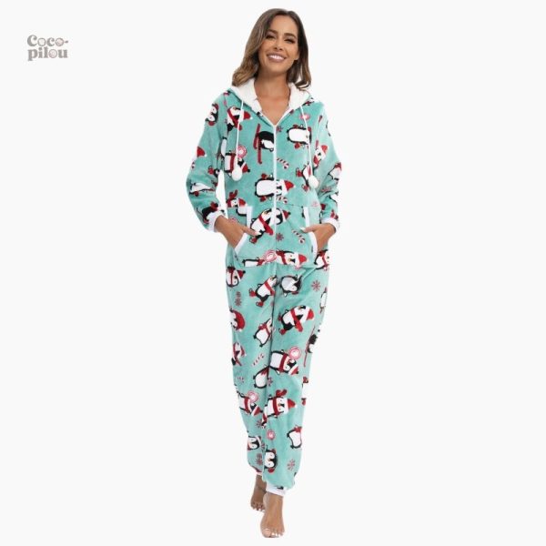 Combinaison molleton femme Pilou Pilou confortable et douillet
