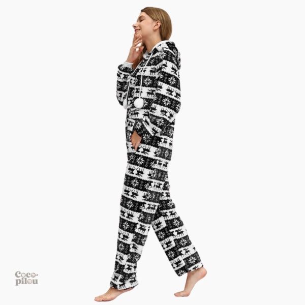 Moumoute douce et confortable, combinaison tendance féminine