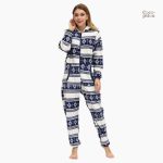 Combinaison peluche femme confortable et douce