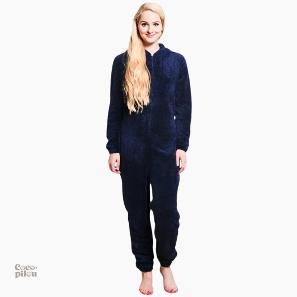 Combinaison polaire femme confortable et douillette