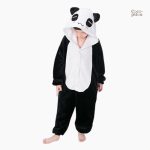 Combinaison polaire garçon en motif panda