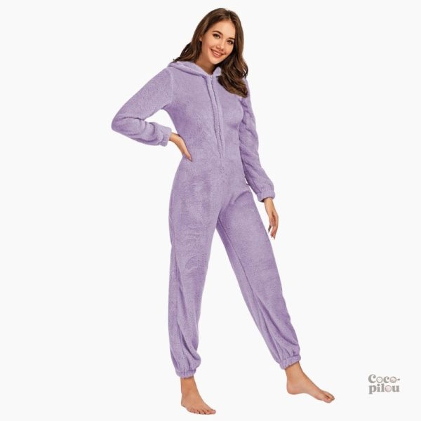 Combinaison Pilou Pilou pour femme, idéale pour les soirées cocooning