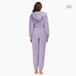 Pyjama polaire femme, style décontracté et doux au toucher