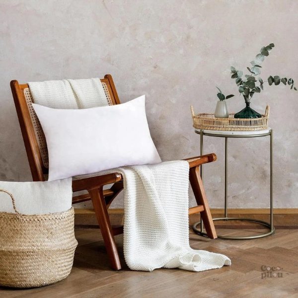 Coussin blanc Premium Pilou Pilou