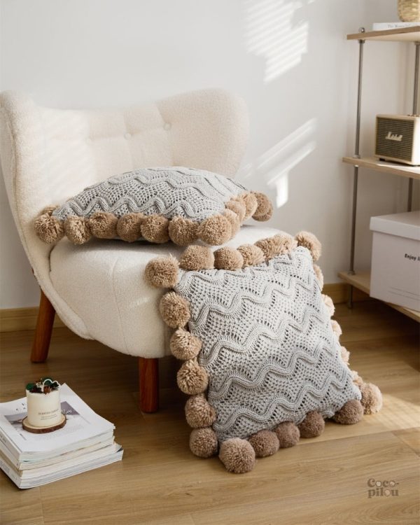 Coussin mouton doux pour un coin cocooning confortable