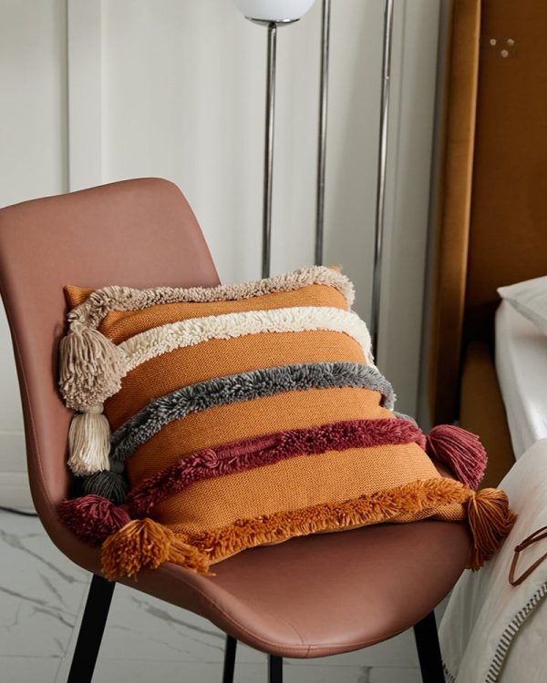 Coussin doux et accueillant pour un cocon de bien-être