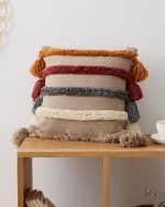 Coussin cocooning en peluche, idéal pour se relaxer