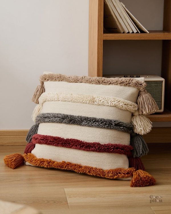 Coussin peluche pour un coin détente agréable