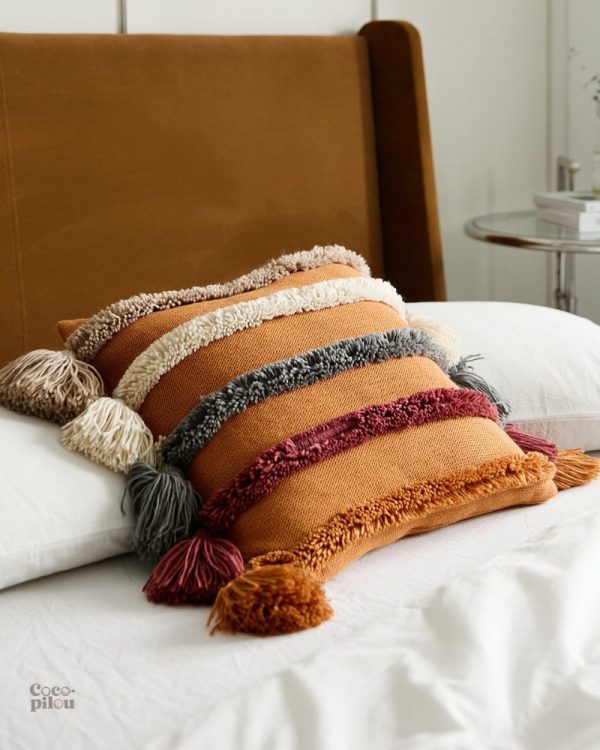 Coussin en peluche pour un style de vie relaxant