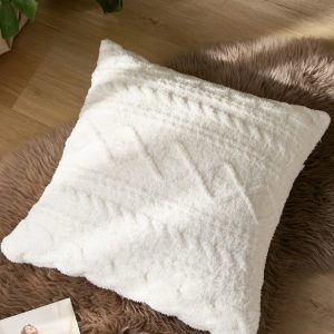 Coussin moelleux blanc pour un confort optimal à la maison