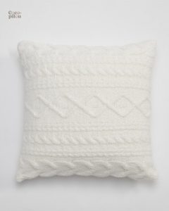 Coussin doux pour créer une ambiance chaleureuse et cosy