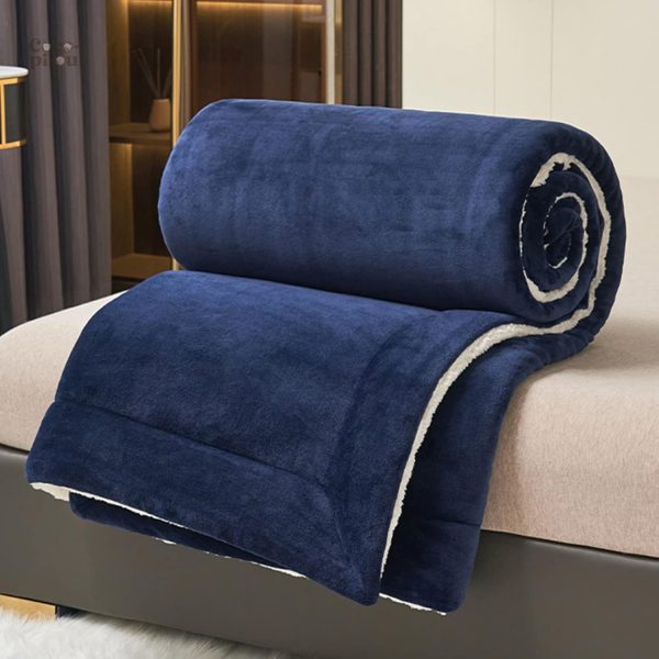Couverture en laine chaude, parfaite pour l'hiver