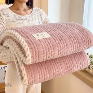 Plaid pilou pilou pour rester au chaud