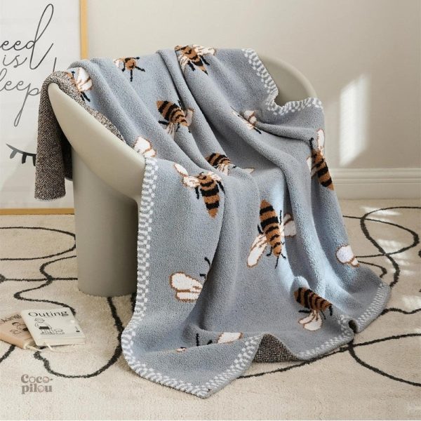 Couverture douce Pilou Pilou, parfaite pour les soirées cocooning