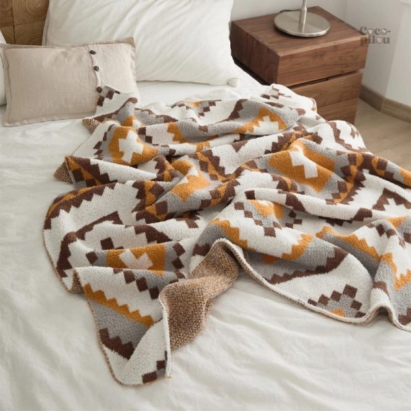 Couverture duvet douce et confortable en pilou pilou