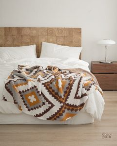 Couverture chaude en duvet, idéale pour l'hiver