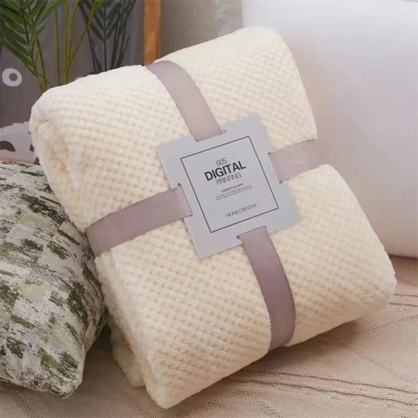Couverture en molleton douce et confortable pour des nuits douillettes
