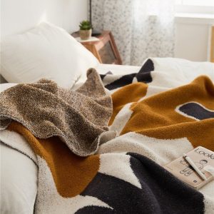Plaid Pilou Pilou en fausse fourrure confortable