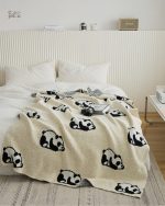 Couverture flanelle légère, parfaite pour les nuits d'hiver