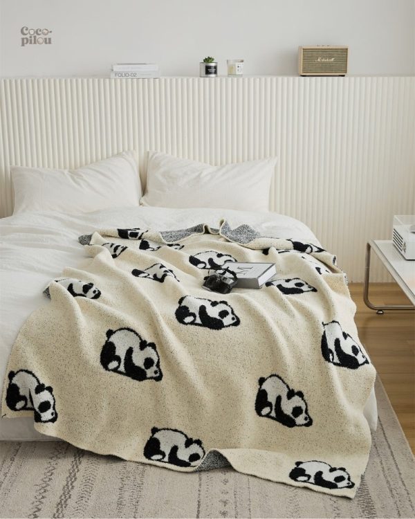 Couverture flanelle légère, parfaite pour les nuits d'hiver