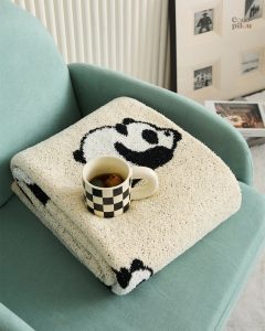 Plaid moelleux en flanelle, ajout d'élégance à votre intérieur