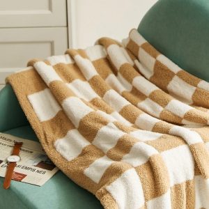 Plaid Pilou Pilou en molleton chaud