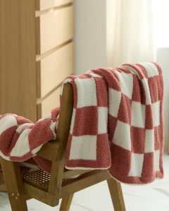 Plaid en molleton pour les soirées cocooning