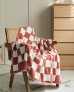 Plaid en molleton avec texture agréable