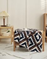 Couverture ultra-douce en matière moelleuse et confortable