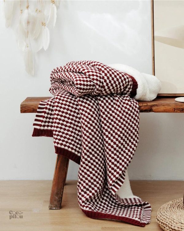Couverture peluche douce et chaleureuse pour les soirées cosy