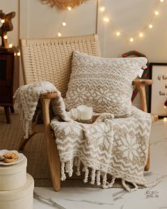 Plaid Pilou Pilou en tissu ultra moelleux