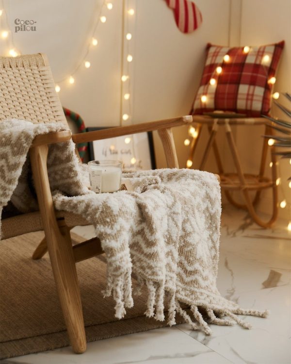 Plaid Pilou Pilou idéal pour les soirées d'hiver
