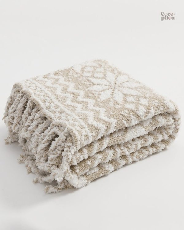 Plaid Pilou Pilou, parfait pour se détendre à la maison