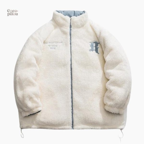 Doudoune homme réversible style Pilou Pilou