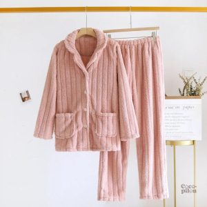 Ensemble pyjama polaire femme confortable et doux