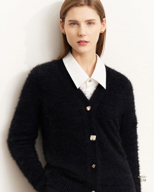 Gilet en tricot doux, agréable au toucher et à porter