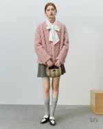 Veste Pilou Pilou femme en matière pelucheuse