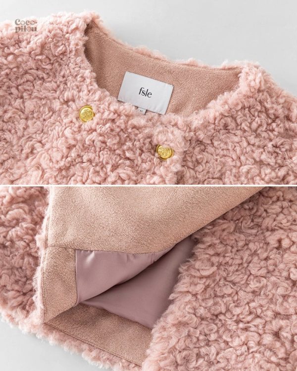 Gilet femme en moumoute pour un style cosy