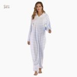 Grenouillère femme douce et chaude pour soirées cocooning