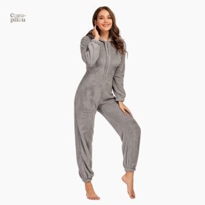 Combinaison chaude et douillette pour femme