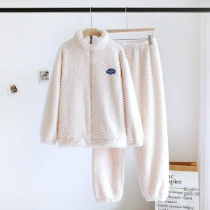 Gros pyjama Pilou Pilou hiver pour femme, confortable et chaud