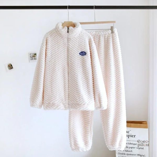 Gros pyjama Pilou Pilou hiver pour femme, confortable et chaud